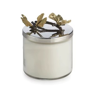 Nice Glass & Metal Candle Jars Tea Light Votive Holder for Home Decoration Easter Eco-Friendly <b>Heat</b> Resistant Export India - Product Image 4