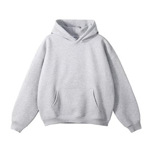 Sweat-shirts oversize en molleton French Terry, poids lourd, streetwear, 100% coton, haute qualité, luxe, avec cordon, pour homme - Product Image 3