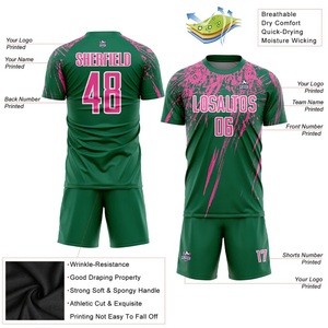 Maillot de football d'entraînement par sublimation, vente en gros, nouveau design, logo personnalisé, uniforme de football, uniforme de football de qualité supérieure du Pakistan - Product Image 4
