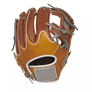 Professional <b>Baseball</b> Fielding Gloves Durable Leather Softball Training Glove Lightweight Infield Outfield Strong Grip - Product Image 1