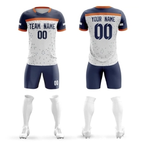 Uniforme de Fútbol Personalizado para Hombre, Marca Alexandria Service, Impresión Frontal, 100% Poliéster, Secado Rápido, Transpirable, Alta Calidad, Superventas - Product Image 1