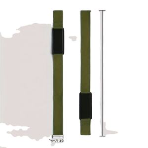 Une paire de sangles de poignet de sécurité pour le fitness, la musculation, l'haltérophilie, l'entraînement de force et les tractions - Product Image 4