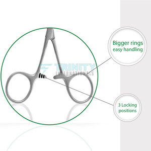 Instrument chirurgical de précision, Pince hémostatique Mosquito droite, Outil professionnel de santé, Pince hémostatique Mosquito droite - Product Image 4