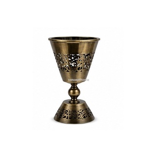 Black Metal Incense <b>Burner</b> With Laser Cut Design Aromatic Diffuser All Season Use Hand Crafted Aromatherapy Holder - Product Image 3