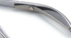 Coupe-ongles professionnel en acier inoxydable 15,0 mm, lame plate, pointe droite et aiguisée, pour usage adulte. - Product Image 3