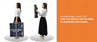 Precio al por mayor de fábrica de China P1.5 P1.9 P2.6 P2.9 P3.9 Alquiler al aire libre Móvil Led Pantalla de panel de video completo Pantalla LED de escenario de video