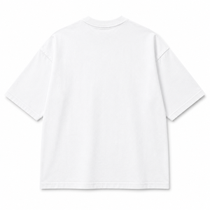 Camiseta blanca extragrande de alta calidad para marcas de ropa urbana, etiquetas de moda y colecciones de ropa de marca privada - Product Image 2