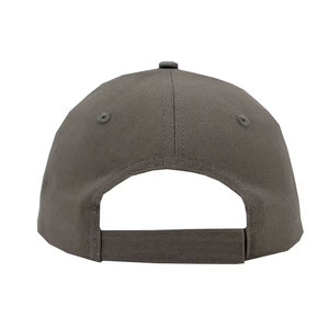 Casquette de baseball unisexe à 6 panneaux, grise, broderie VD, chapeau décontracté pour adultes, à porter en toutes saisons - Product Image 6