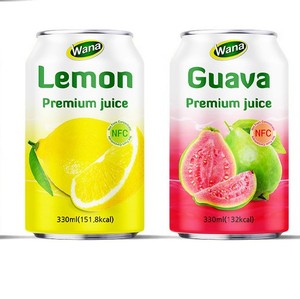 Jugo de Limón y Guayaba de Primera Calidad, 320 ml, Fabricante de Bebidas Personalizables OEM ODM, Jugo de Frutas y Verduras - Product Image 1
