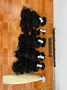 Machine à extensions capillaires du Vietnam, double trame, cheveux Remy, cheveux humains du Vietnam, 100g - Product Image 1