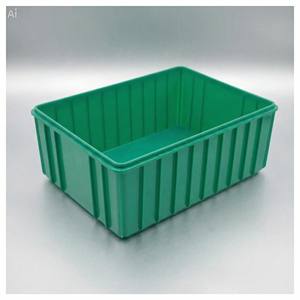OEM Custom PP Plastic Storage <b>Crate</b> With Custom Logo Printing - Product Image 2
