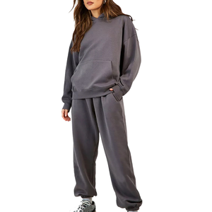 Conjunto Deportivo Personalizado de Moda para Mujer, Ropa Deportiva para Correr, Conjunto Deportivo Urbano / Conjunto Deportivo 100% Algodón Más Vendido OEM - Product Image 1