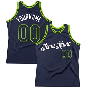 Maillot de basket-ball personnalisé sublimé bleu marine, nom de l'équipe, unisexe, maille respirante, imprimé en 3D, sans manches, vêtements pour toutes les saisons - Product Image 3