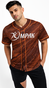 Maillot de baseball personnalisable avec impression par sublimation pour équipes masculines, marques et vêtements de sport promotionnels - Product Image 2