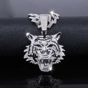 Collar con Colgante de Diamantes de Lujo para Hombre, Joyería Fina, Regalo para Compromiso, Boda y Fiestas Especiales, Disponible a Precio de Mayoreo - Product Image 5