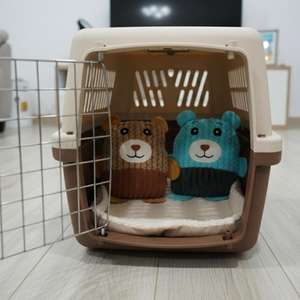 ตุ๊กตาหมีนุ่มนิ่ม YOMMY CozyBears ขนาด 22*20 ซม. ของเล่นสัตว์เลี้ยงนุ่มสบาย ทนทาน เหมาะสำหรับสุนัขและแมว - Product Image 4