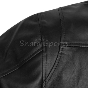 Chaqueta de cuero para mujer, a la moda, de color sólido, con cremallera, abrigo de cuero de invierno, chaqueta para mujer en venta a bajo precio. - Product Image 4