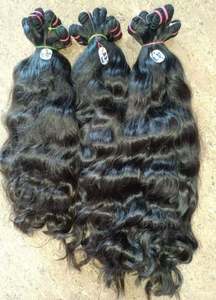 Cabello Indio Virgen de Lujo de un Solo Donante, Cabello Liso Virgen con Base de Seda, Cabello Humano con Aspecto de Cuero Cabelludo Natural Invisible - Product Image 3