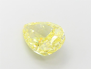Diamant de laboratoire jaune intense taille poire certifié IGI en gros pour les acheteurs B2B mondiaux, les exportateurs de bijoux et les entreprises importatrices - Product Image 3