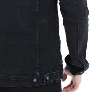 Meilleur fabricant de vestes en jean pour hommes, design unique, couleur noire, style boutonné sur le devant, vestes lisses pour hommes, veste en jean pour homme - Product Image 5