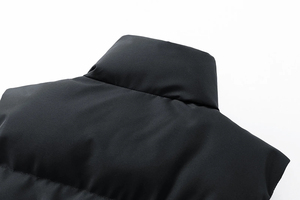 Gilet d'hiver chaud, polyvalent, de haute qualité, à la mode, en duvet, avec capuche, sans manches, léger, pour homme - Product Image 3