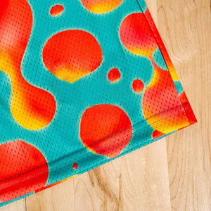 <b>Unique</b> Style Custom Made Men Casual Sublimation Shorts Quick Dry Breathable 100% Polyester Canvas Fabric Drawstring Closure Your - Product Image 5