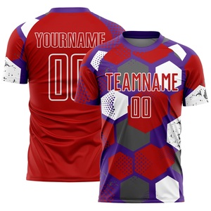 Compre Ahora Conjunto de Camiseta de Fútbol, Uniforme de Fútbol que Absorbe la Humedad, Logotipo de Patrocinador Personalizado, Marca del Equipo, Uniformes de Fútbol - Product Image 2