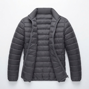 Chaqueta Acolchada con Capucha Unisex, con Ribete de Piel, Ligera, Plegable, Impermeable, Aislante, para Invierno y Actividades al Aire Libre, Personalizable, OEM, Venta al Por Mayor - Product Image 4