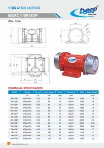 Moteur asynchrone à induction série 1PH 70W robuste, monté sur pied, avec appareil de refroidissement intégré - Product Image 6