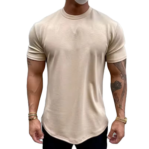 Camiseta Deportiva Casual para Hombre, de Secado Rápido, Transpirable, de Algodón y Elastano, para Gimnasio, Fitness, Running, de Alta Calidad - Product Image 4