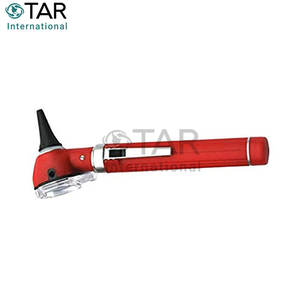 Otoscopio de Fibra Óptica MINI, Color Rojo, para Diagnóstico de Oído, Iluminación Brillante, Compacto y Ligero, para Estudiantes, Médicos y Clínicas - Product Image 5