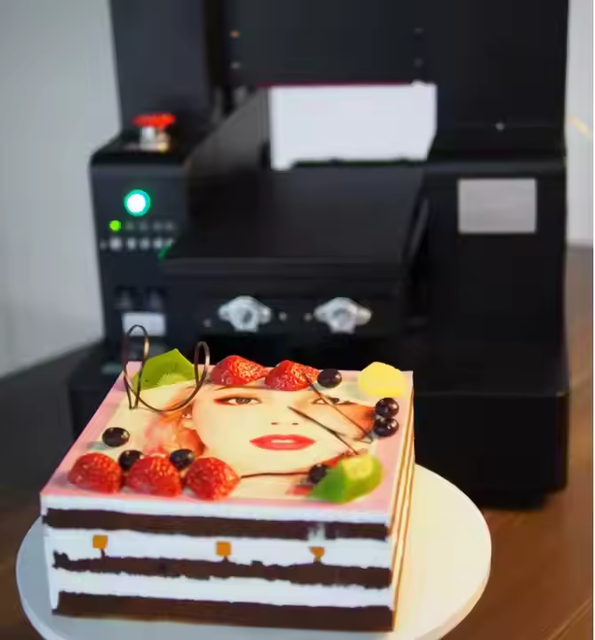 A3 A4 Small Edible Ink Printing Machine Food Printer for Rice Paper Chocolate Macaron