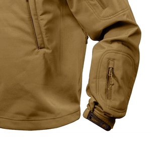 Camping Hiking Hunting Climbing Cargo Tactical <b>Jacket</b> 2026 Wholesale Men's Winter <b>Fleece</b> Sharkskin Tactical Outdoor <b>Jackets</b> - Product Image 2