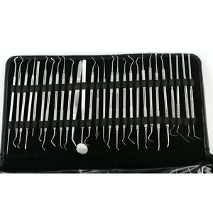 Kit Profesional de Instrumentos Dentales Orales de Acero Inoxidable, Juego de Pinzas Manuales para Extracción, Elevadores Reutilizables con Agarre Ergonómico, CE - Product Image 2