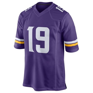 OEM Custom Print Sublimated Adult Sportswear <b>LOW</b> MOQ Club Uniform Supplier Breathable Quick Dry 100% Polyester American Football - Product Image 4