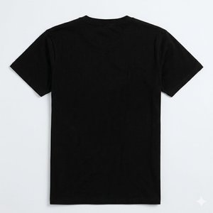 Nouveautés : T-shirts décontractés noirs personnalisés avec logo pour hommes, haute qualité, 100% coton polyester, streetwear homme, séchage rapide - Product Image 2
