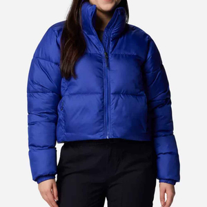 Abrigo Casual para Mujer SOLID INTERNATIONAL, Forrado de Felpa, Cierre de Cremallera, Bolsillos, 70% Relleno de Algodón, Talla Grande, Corte Regular, Envío Rápido - Product Image 1