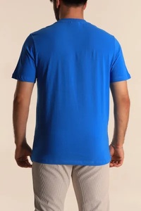 T-shirt à manches courtes respirant pour homme, grande taille, personnalisable, fabrication au Pakistan, design vierge, affichez votre logo graphique, 100 % coton - Product Image 3