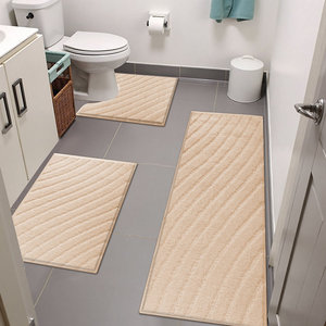 Alfombrillas de Baño Personalizadas de Alta Calidad, Naturales, Premium, Lavables a Máquina, Suaves, con Bordes Cosidos, Comodidad de Nube, para Uso Diario - Product Image 1