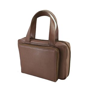 Fabricant indien, couverture de Bible en cuir véritable, étuis pour livres d'hymnes, porte-stylo, fermeture éclair, doublure en daim vintage, taille personnalisée - Product Image 1