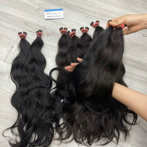 ¡OFERTA ESPECIAL! Extensiones de Cabello Humano Vietnamita Crudo al por Mayor, Cabello Remy con Cutícula Natural de un Solo Donante, Ondulado Natural - Product Image 6