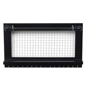 Supporto da Parete Staccabile per Gioielli con 16 Ganci, Organizzatore per Orecchini, Collane e Reggiseni - Product Image 3