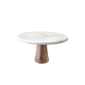 Wood & <b>Marble</b> <b>Cake</b> <b>Stand</b> Platter Best Selling <b>Cake</b> Servers High Demanding Wooden Base <b>Cake</b> <b>Stands</b> - Product Image 4