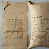 Kantong Dunnage Kertas Kraft Kantong Dunnage Tiup untuk Perlindungan Kargo Kontainer Dapat Didaur Ulang 2.6 psi
