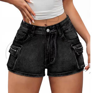 Shorts de Mezclilla Casuales para Mujer, Precio al por Mayor, Alta Calidad, Transpirables, Ligeros, Color de Última Moda, Diseño Corto - Product Image 3
