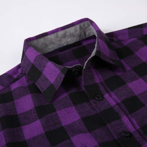 Nouvelle Collection Chemise en Flanelle Épaisse pour Hommes, Vêtement de Travail 100% Coton, Motif Uni, Doublée, Respirante, Tenue Formelle - Product Image 2