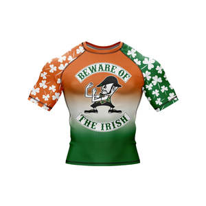 2025-26 Latest Design Light Weight Men's Rash Guard Factory Made Customized Logo Printing Low MOQ Sports Wear for Boys - Product Image 5
