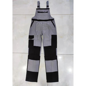 Salopette de travail robuste en toile de coton pour hommes – Vêtements de travail tendance - Product Image 1