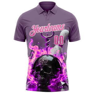 Customizable Custom Short Sleeve <b>Bowling</b> for Shirts Breathable UV Protection Moisture-Wicking Team Sports Apparel for Men - Product Image 1