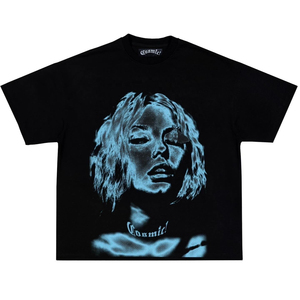 T-shirts graphiques vintage imprimés sur mesure en molleton 100 % coton biologique pour hommes, coupe ample, style streetwear, écologiques, vente en gros 2026 - Product Image 6